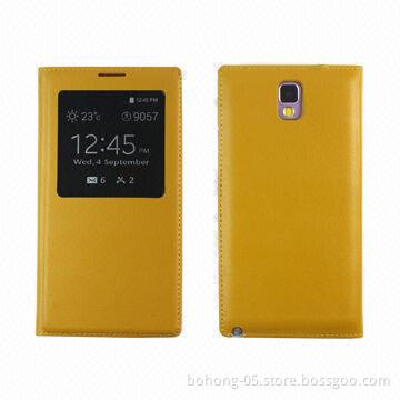 Flip PU Leather Case for Samsung Galaxy Note 3, Various Colors Available